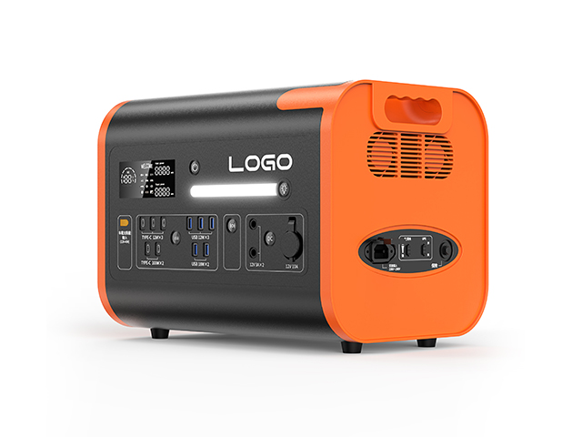 Fuente de alimentación de alta potencia para exteriores, fosfato de hierro y litio, 2200W, 220V 