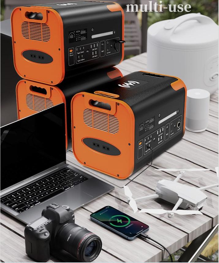 generador solar que acampa de la batería recargable portátil de la central eléctrica LiFePO4 2200W