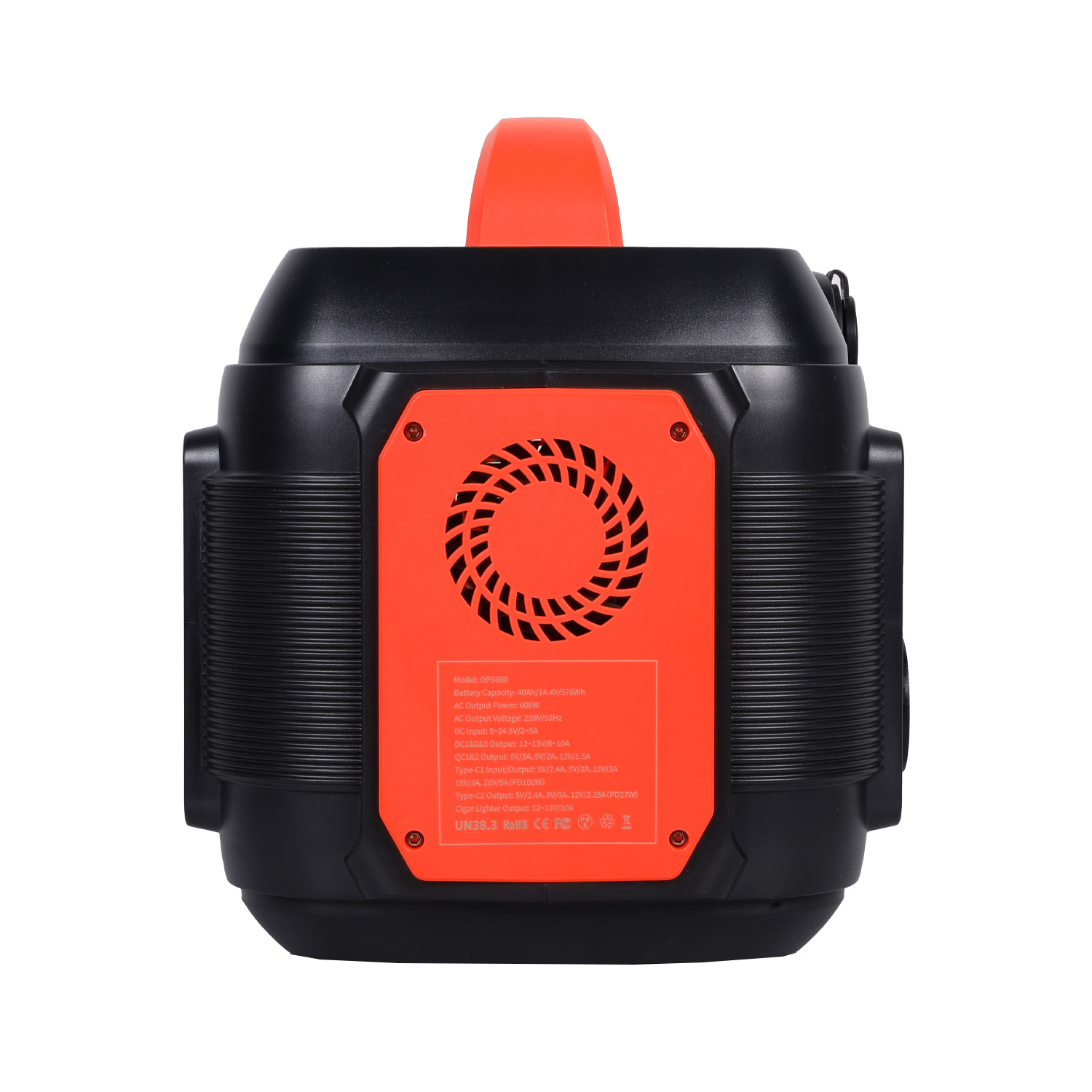 Pd100W Generador solar portátil recargable 600W Salida Central eléctrica doméstica de emergencia