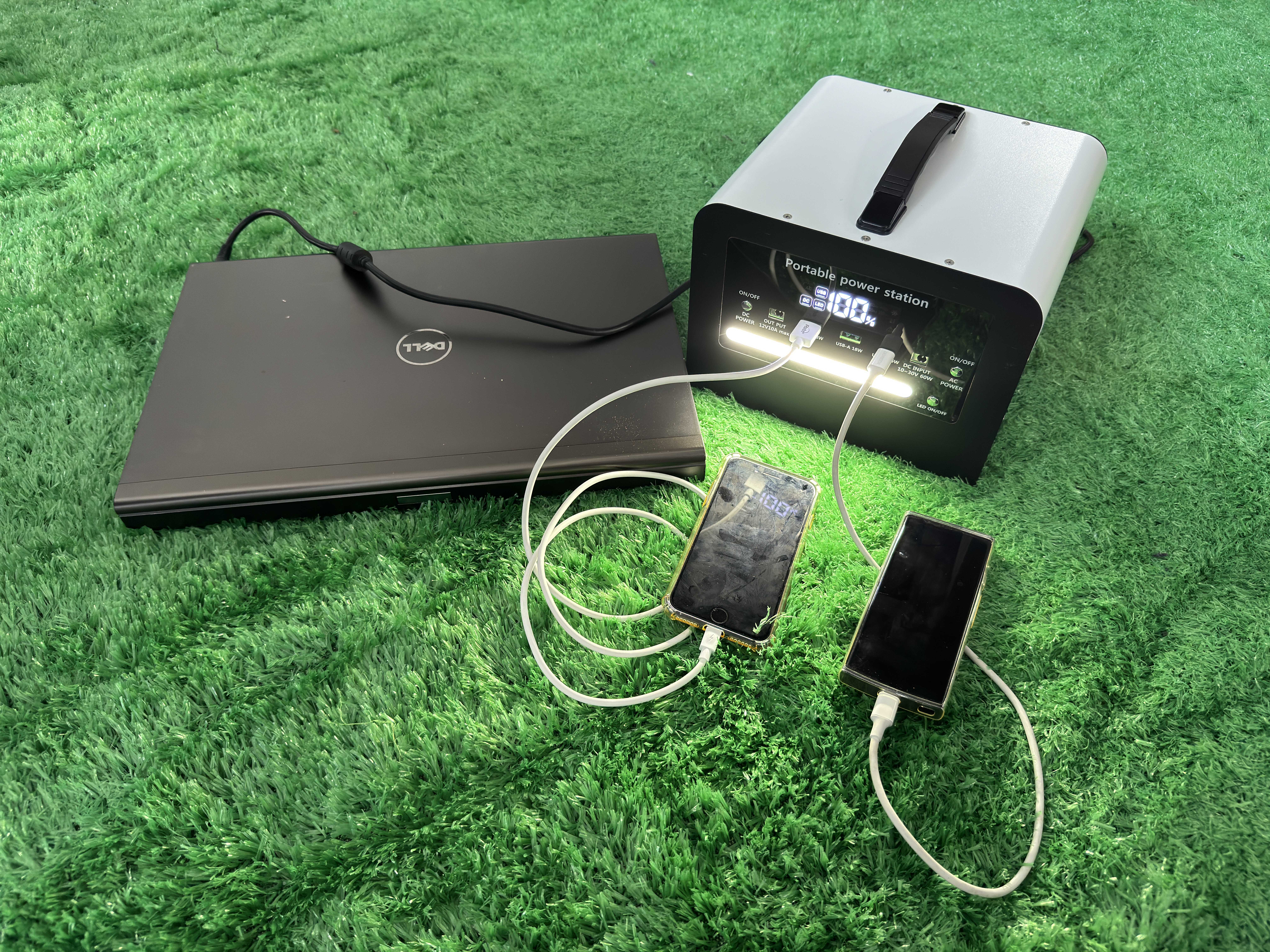 Potencia portátil de 300W-3000W para acampar, respaldo de emergencia