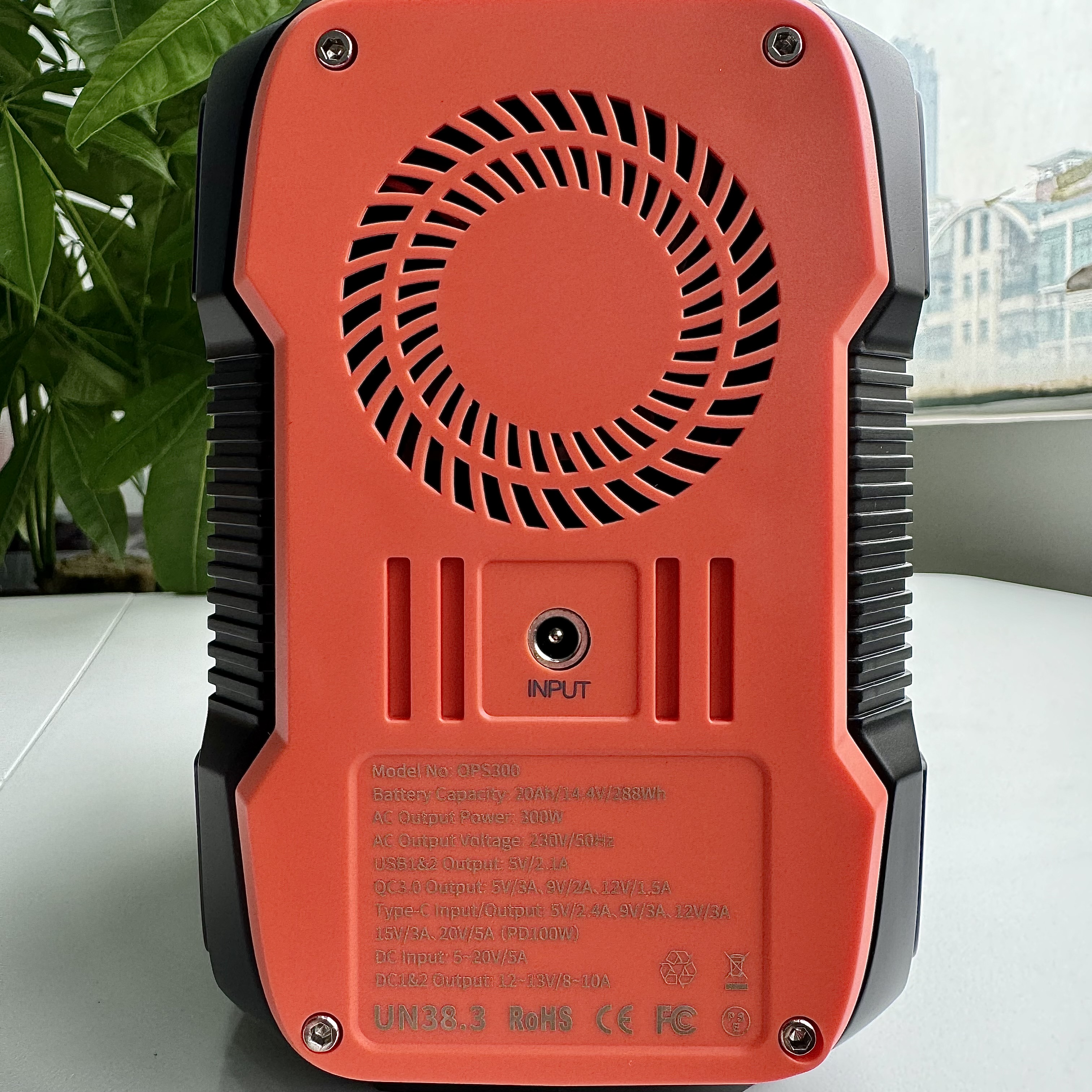 Central eléctrica de emergencia al aire libre del generador solar de carga portátil del banco 300W (288Wh) del hogar y que acampa